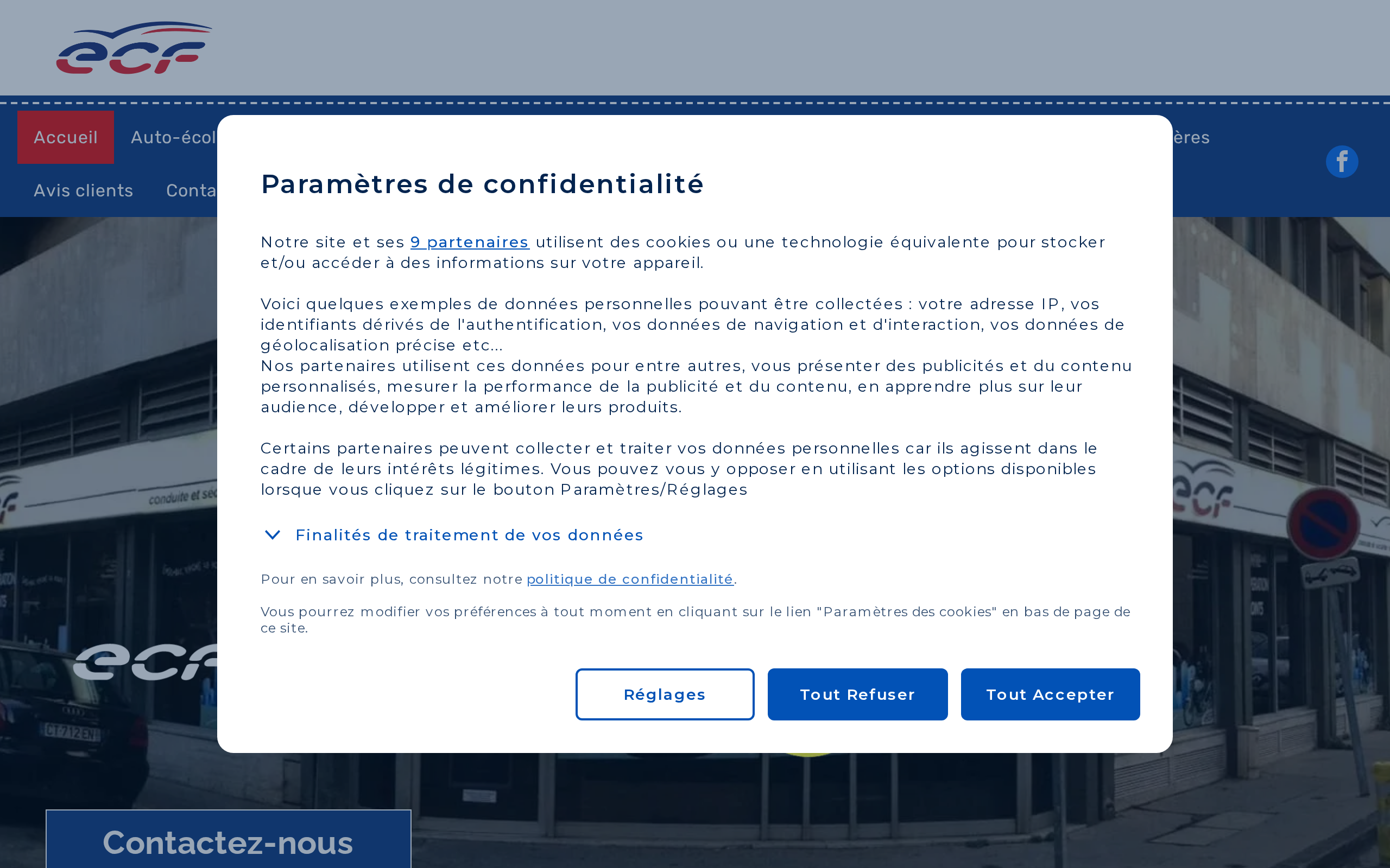Aperçu du site ECF Rond-Point