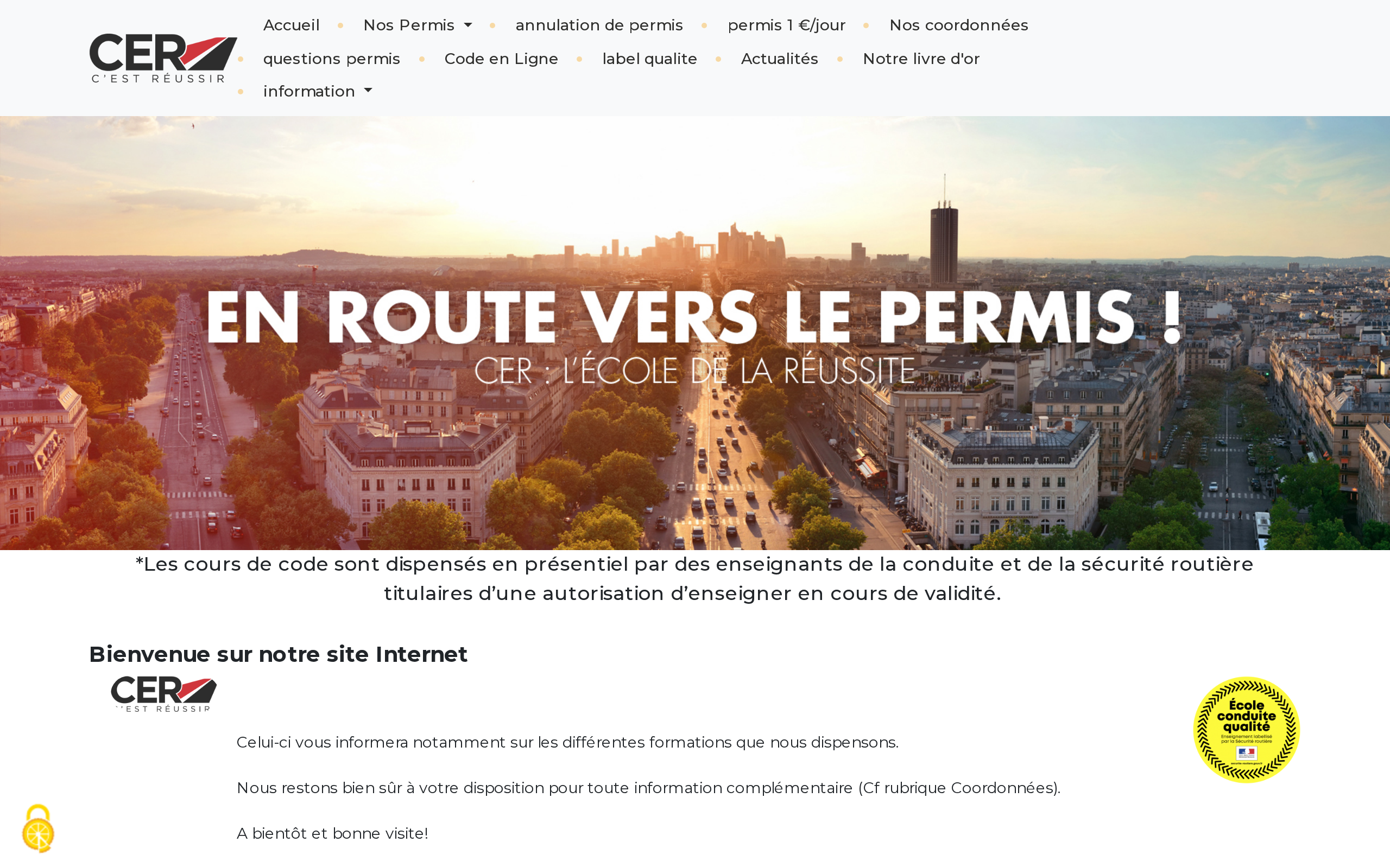 Aperçu du site CER LA NICOISE