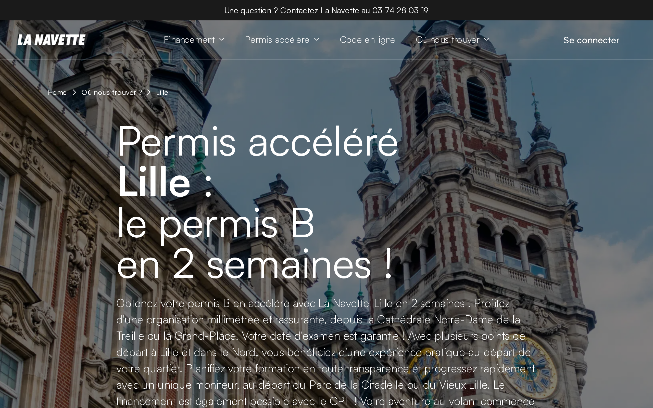 Aperçu du site La Navette