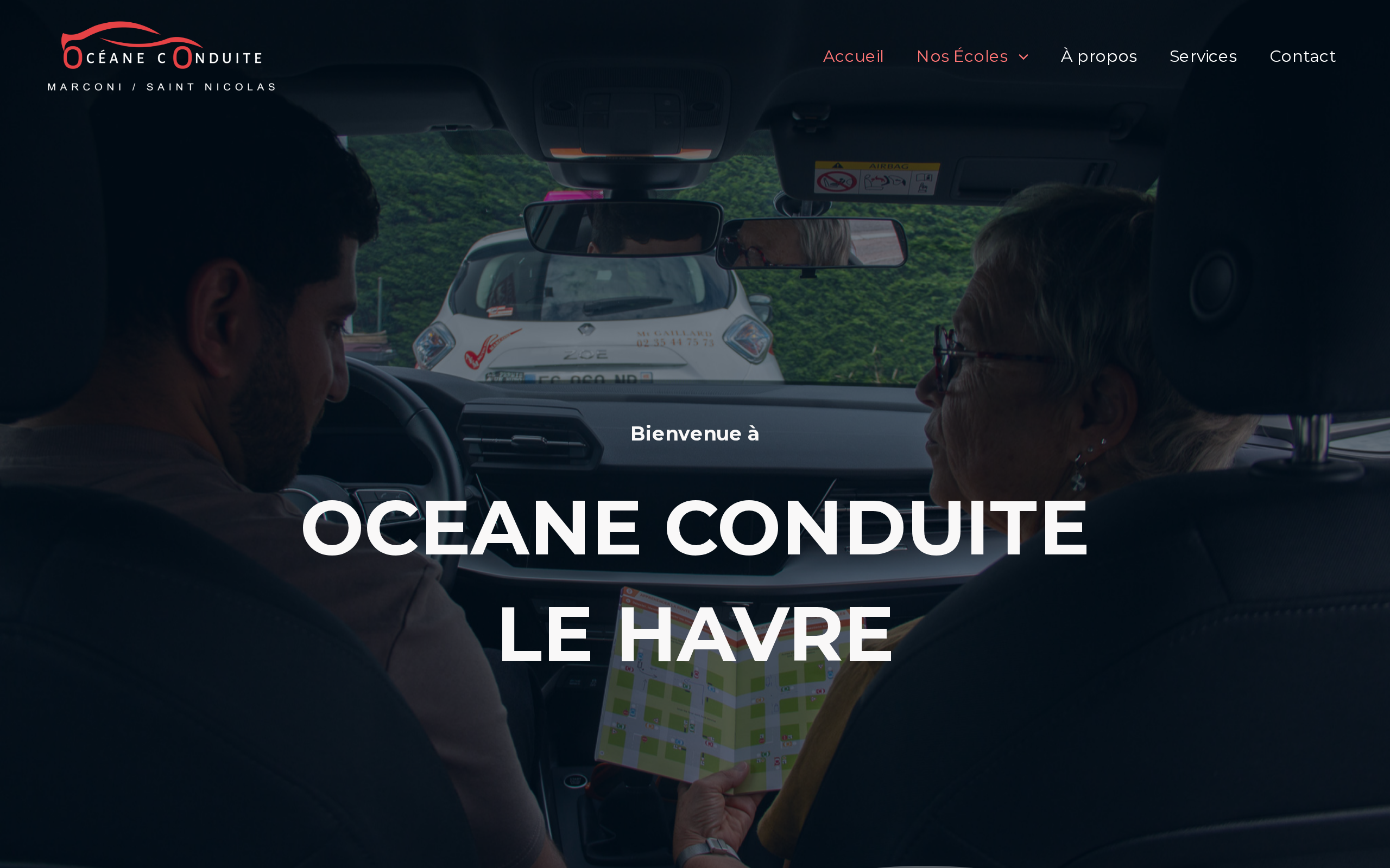 Aperçu du site OCEANE CONDUITE