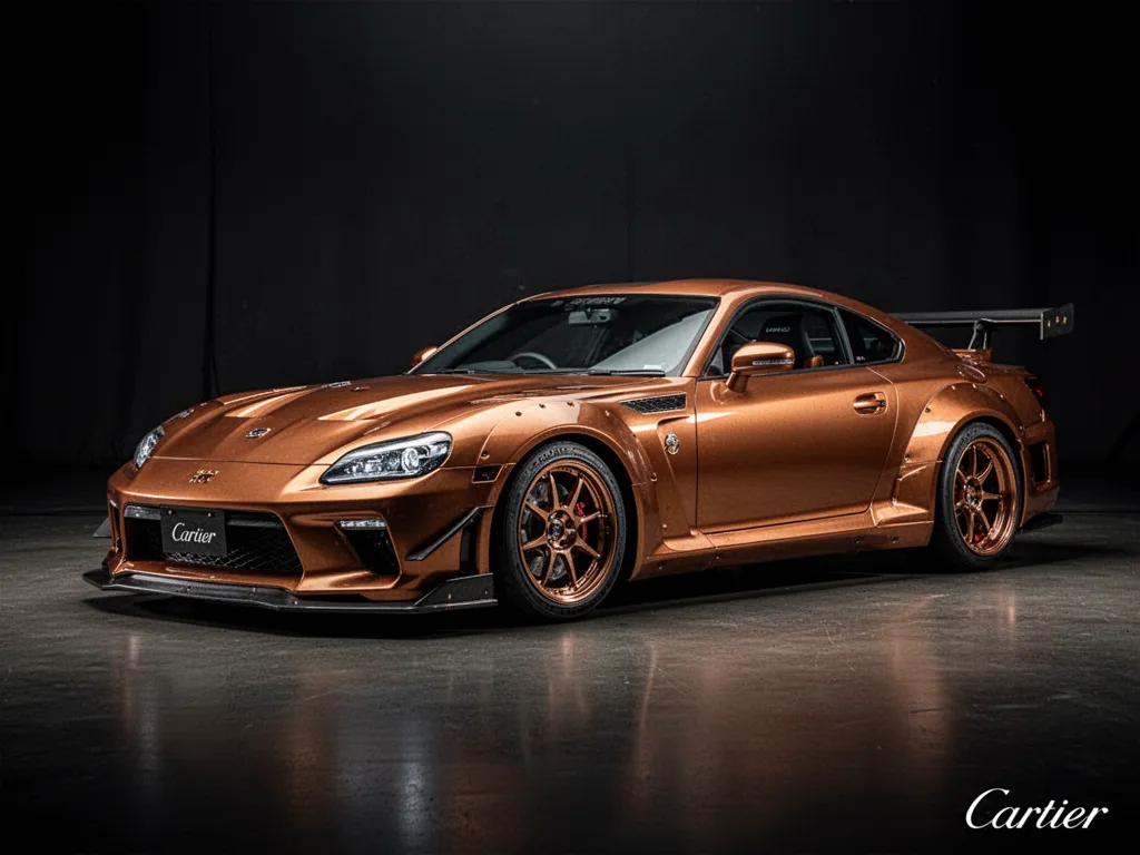 Deux voitures japonaises driftant en parallèle dans un parking souterrain bétonné sous lumière artificielle