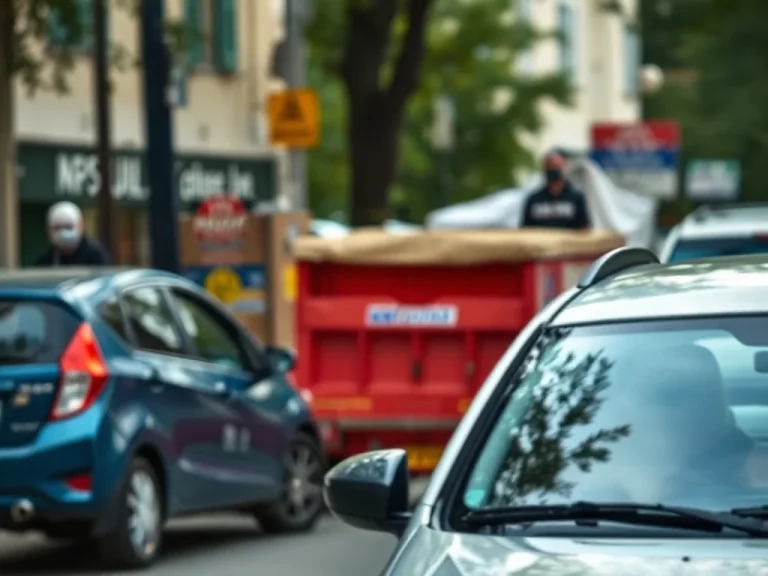 Contrat d'assurance auto temporaire affiché sur un écran d'ordinateur, à côté d'un téléphone et d'une carte grise.